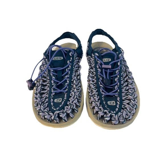 Keen Shoes - Keen Uneek Poseidon blue Purple Braided Cord Outdoor Sandals Womens 7 EU 37.5